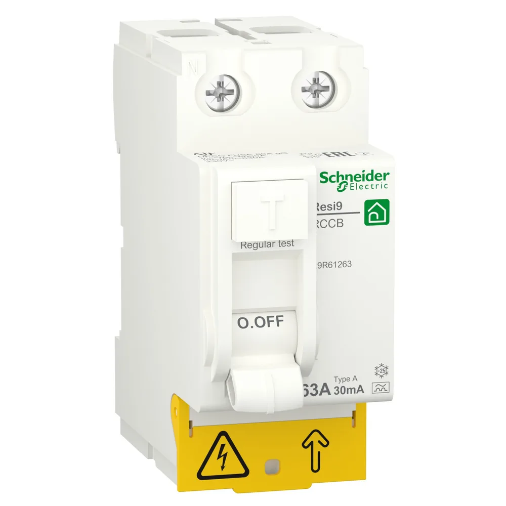 Schneider Electric RESI9 2P 63A 30mA А (R9R61263)