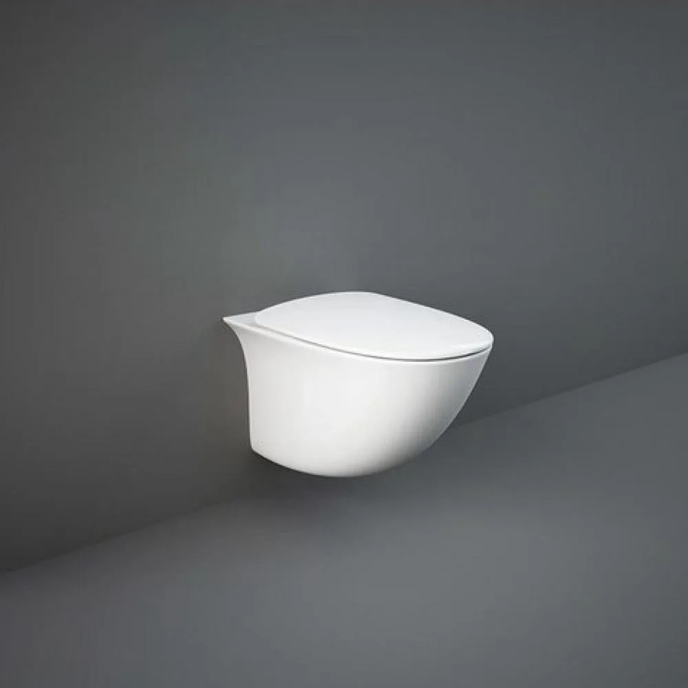 Rak Ceramics Sensation SENWC1446AWHA, SENSC3901WH безободковий з кришкою Soft Close
