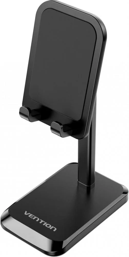 Тримач для телефона Height Adjustable Desktop Cell Phone Stand Black Aluminum Alloy Type (KCQB0) (KCQB0)