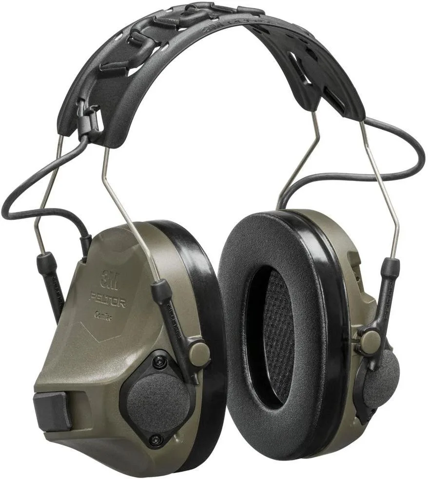Тактические наушники 3M Peltor ComTac VIII (MT14H418A-02 GN) (без микрофона и кабеля к рации)