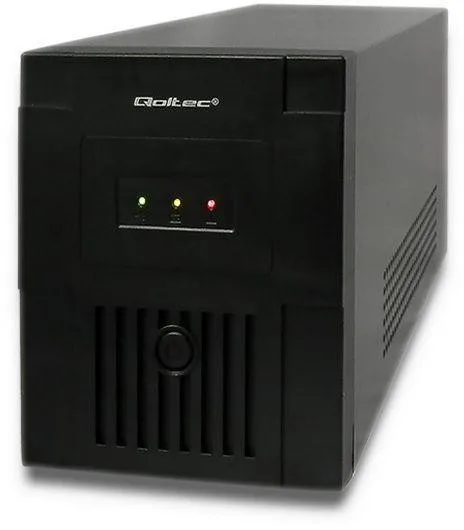 Qoltec QLT1200L-53973/29587, AVR, 2xIEC+1xSchuko