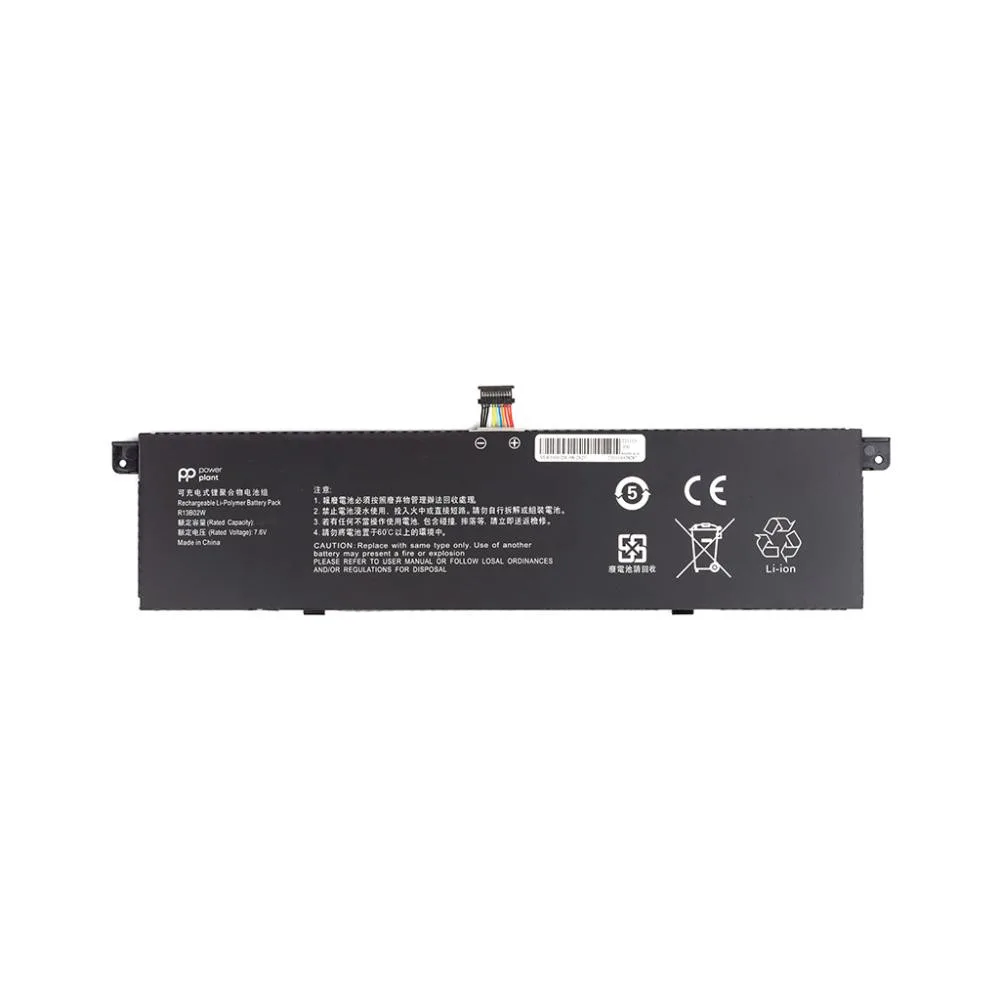 Акумулятор PowerPlant для ноутбуків Xiaomi Mi Air 13.3" Series (R13B02W) 7.6V 4850mAh (NB441457)
