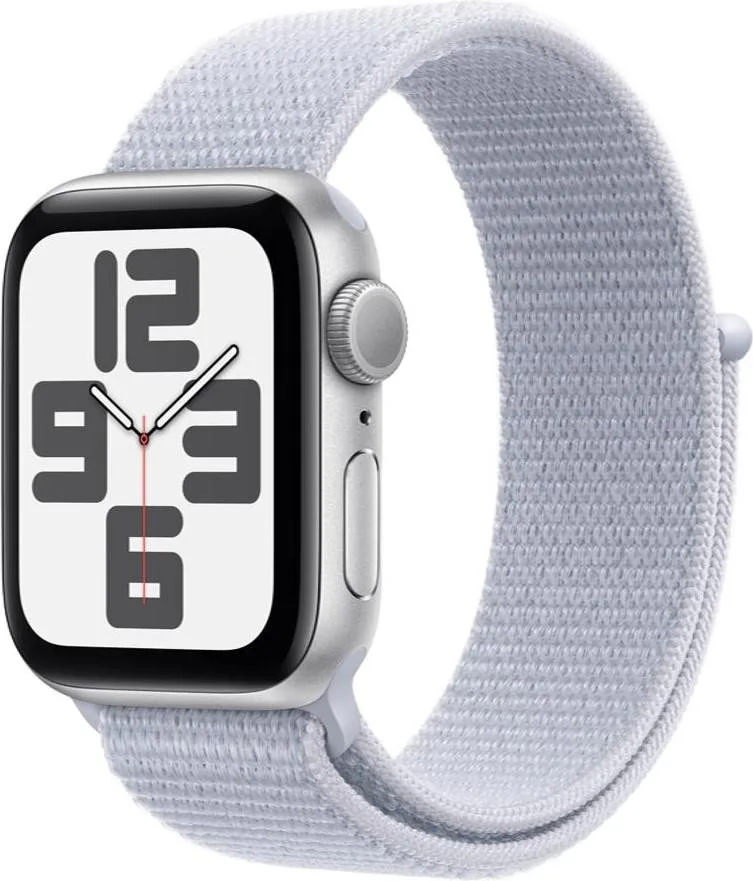 Смарт-годинник Apple Watch SE 2 GPS 40mm Silver Aluminium Case w. Blue Cloud Sport Loop (MXEE3)