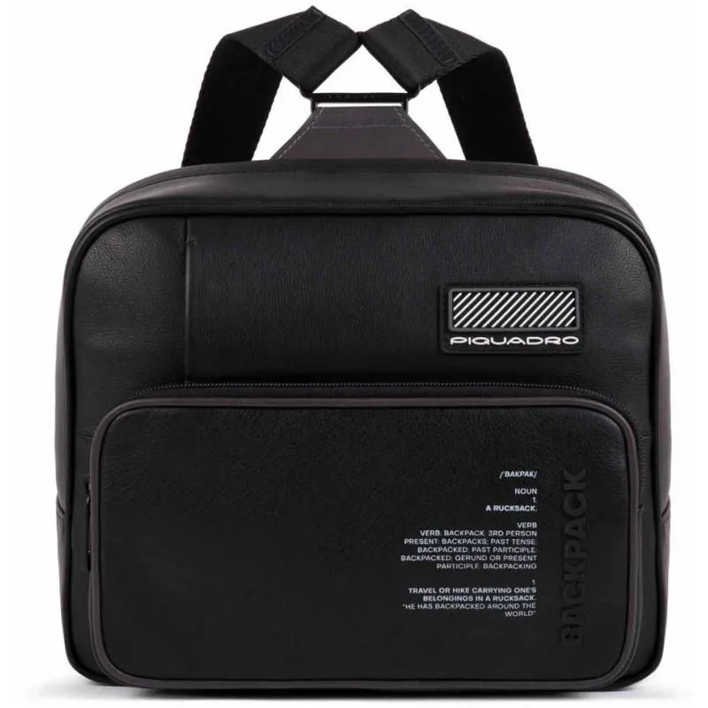 Рюкзак з відділенням для iPad Piquadro Ermes (W106) Black CA5149W106_N