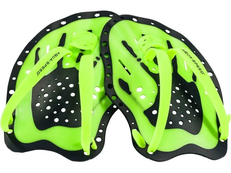 Лопатки для плавання Aqua Speed SWIM PADDLE 6972 19х13,5см Green (148-38)
