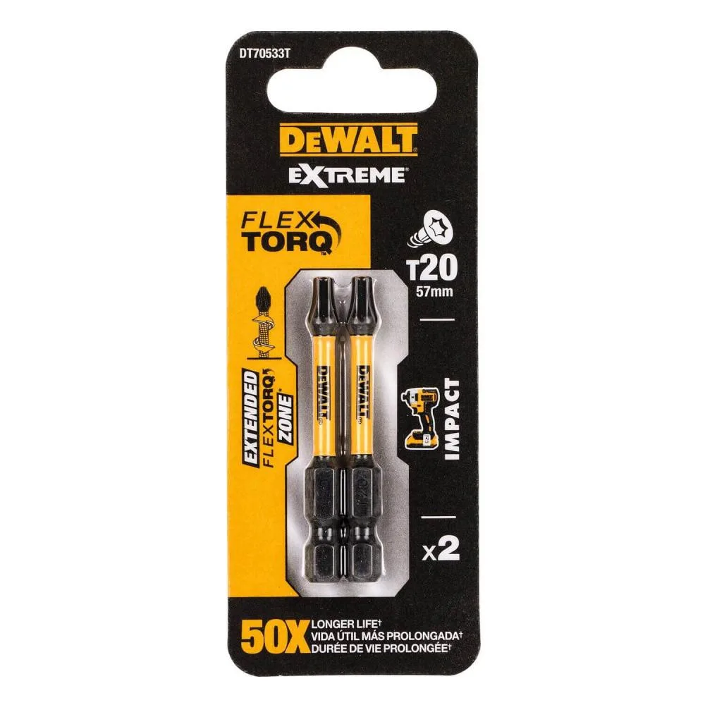 Біта ударна DeWALT DT70533T IMPACT TORSION EXTREME