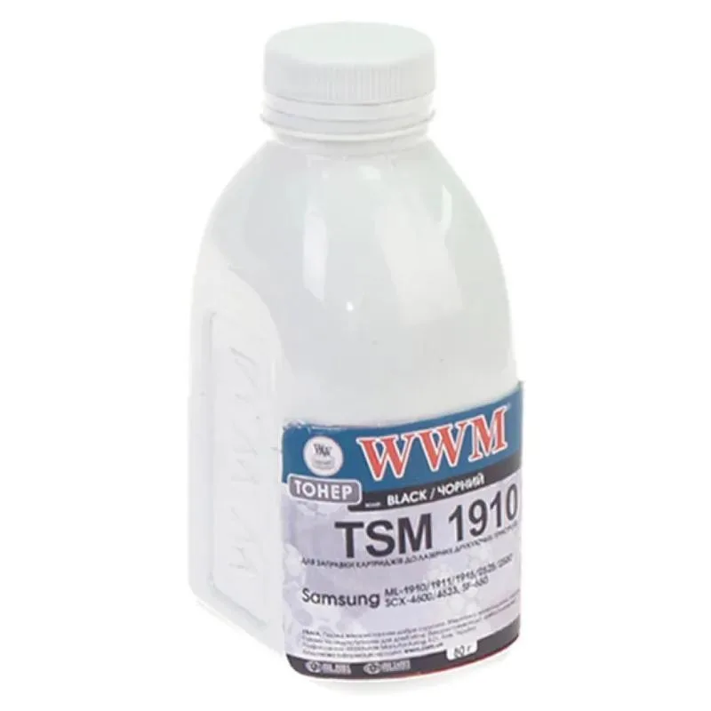 Тонер WWM TSM1910 для Samsung ML-1910 бутылка 80г Black (TB122-2)
