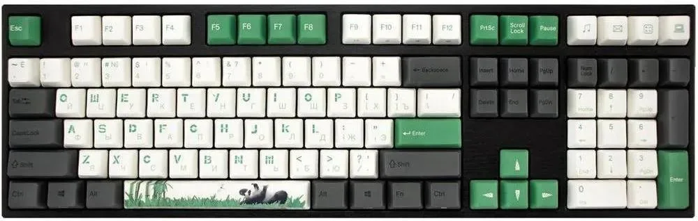 Клавіатура Varmilo APT108 Panda R2 Daisy L Wireless White Led UA (A93A029F9A5A17A007)