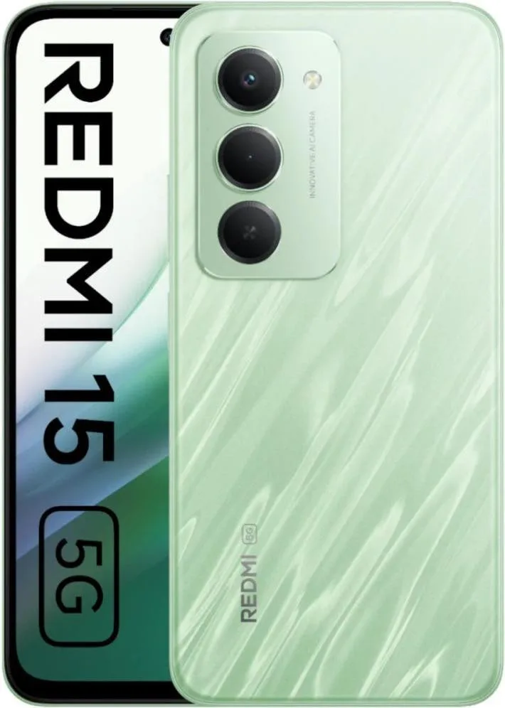 Смартфон Xiaomi Redmi 15 5G 8/256GB Ripple Green (Global Version)