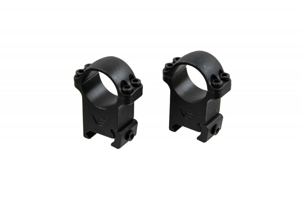 Кільця високі VECTOR OPTICS XASR-S03 сталеві 25.4 мм на Weaver/Picatinny