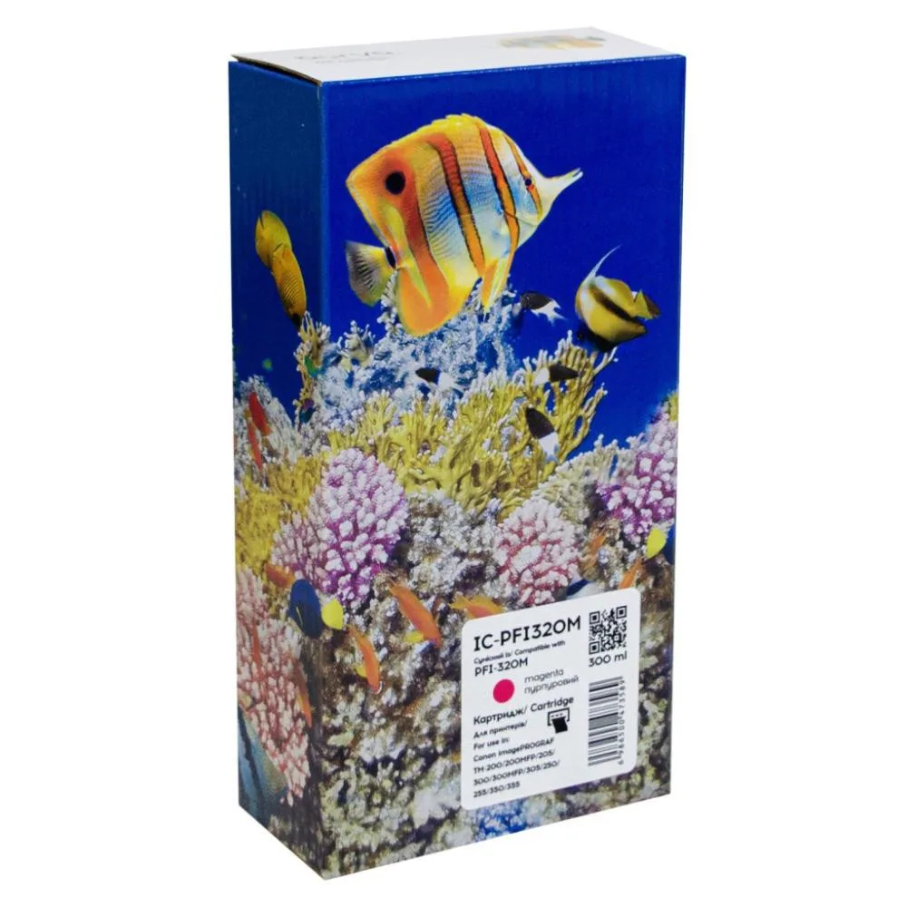 Чернило Canon 300 мл PFI-320 Magenta (300 ml) 2892C001AA