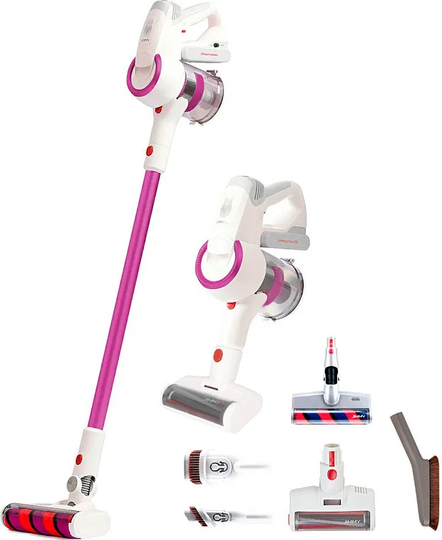 Jimmy Wireless Vacuum Cleaner Fuchsia (JV53R)