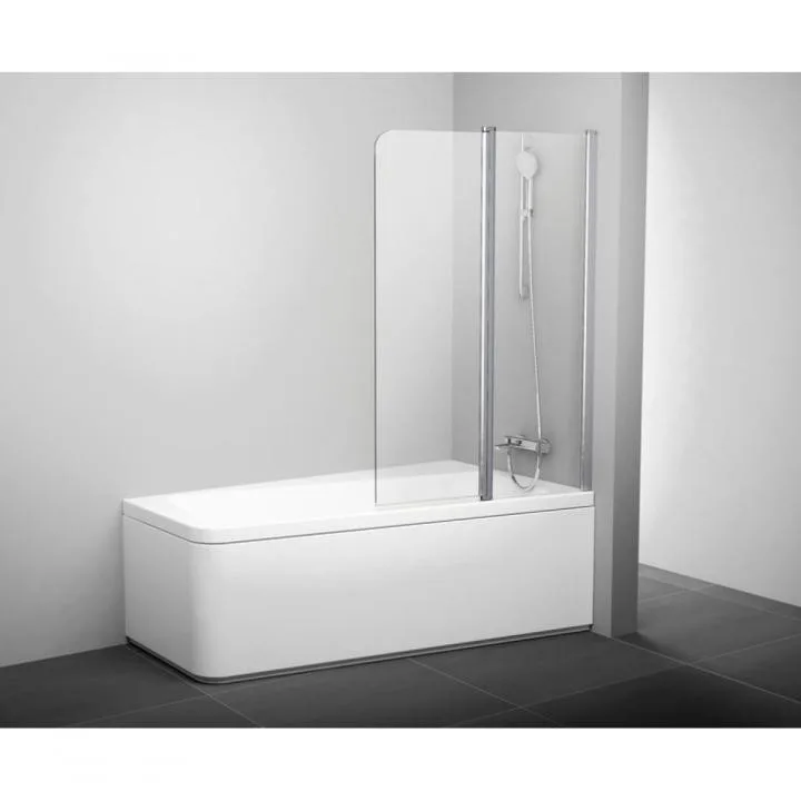 Штора для ванни Ravak 10CVS2-100 L white+Transparent 990 x 1500, 7QLA0103Z1