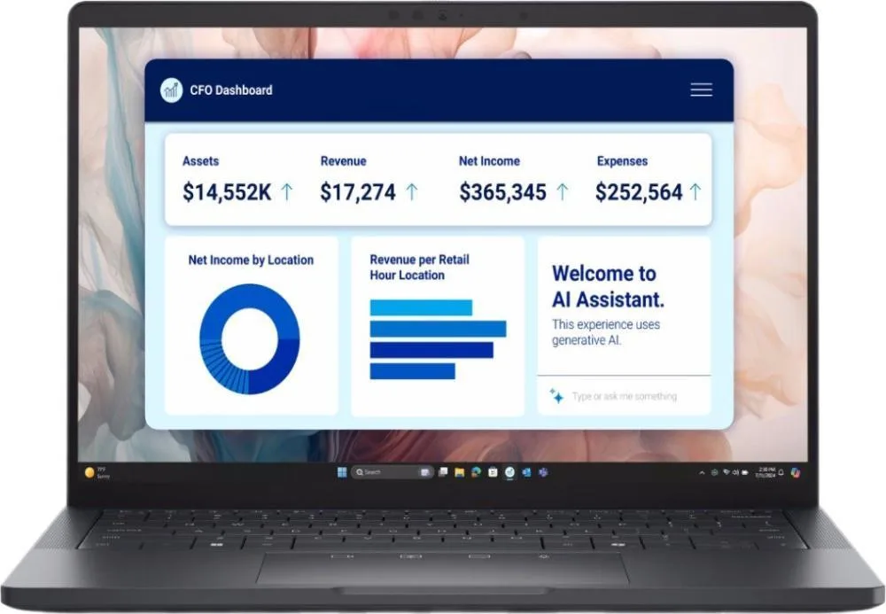 Ноутбук Dell Pro 13 Premium PA13250 13,3" (Intel Core Ultra 7/32GB/2TB (SSD)/Intel Arc) (DPP13A331WP)
