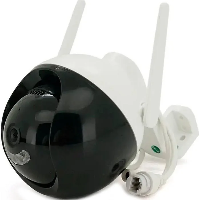 4Мп Wi-Fi/LAN відеокамера вулична SD/картка PiPo PP-IPC32D4MP20 PTZ 2.8mm ICSee (Y-28322)