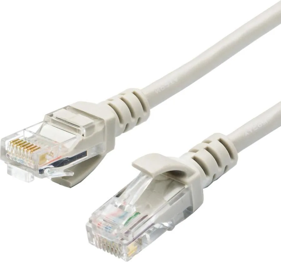 Atcom UTP Geplink Cat.5e, 26AWG 10 м, Grey (GL8010)