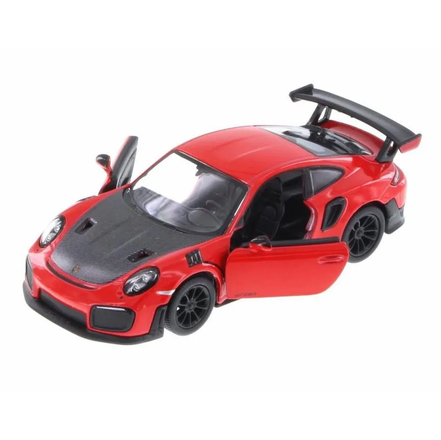 Автомодель легкова PORSCHE 911 GT2 RS 5" KT5408W, 1:36 Білий