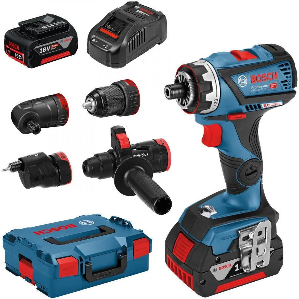 Акумуляторний шуруповерт Bosch GSR 18V-60 FC Professional (06019G7100)