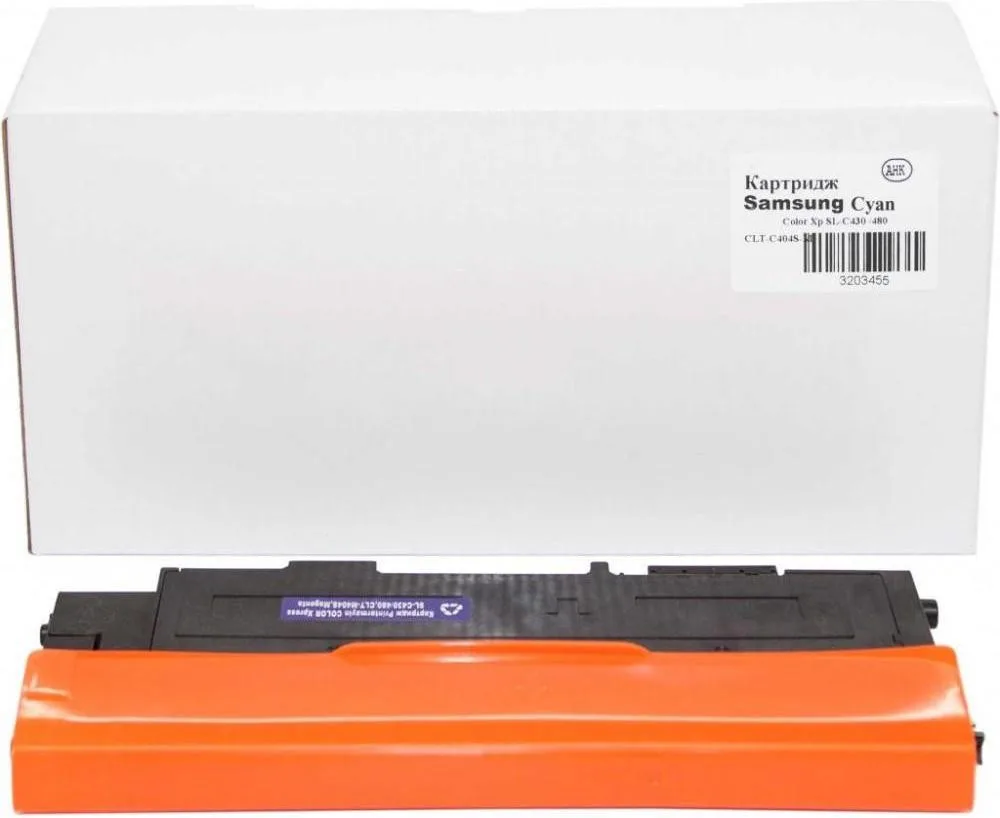 Чип для картриджа SAMSUNG SL C430W/C480W CYAN 1K CLT-C404S Everprint (CHIP-SAM-C480-CY/CHIP-SAM-C480-C)