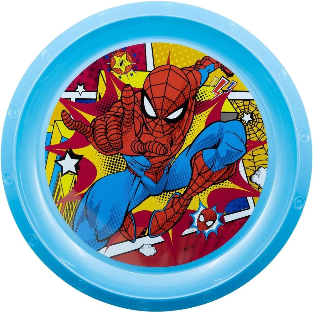 Тарілка дитяча пластикова 21,5х21,5х1,9 см Stor Spider-Man (74712) (M-74712)
