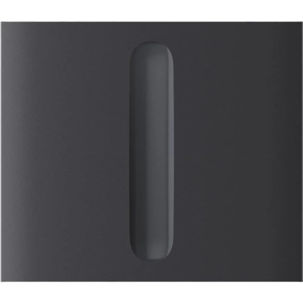 Ajax CenterButton Dimmer Vertical 1-gang 2-way for LightSwitch Jeweller, Graphite (000051297)