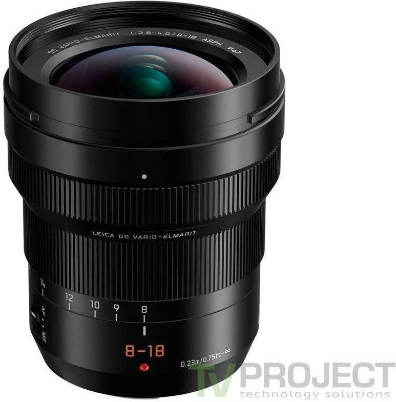 Об'єктив Panasonic H-E08018E 8-18mm f/2,8-4 ASPH, Leica DG Vario-Elmarit