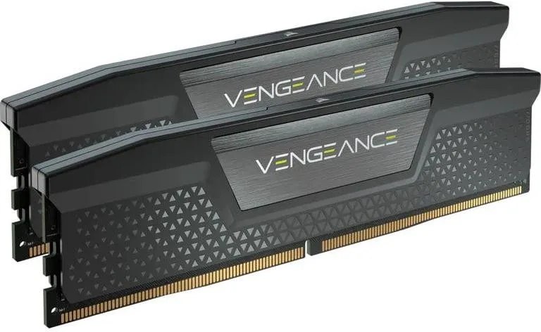 Модуль пам’яті Corsair Vengeance Black 32GB (2x16) DDR5 6400 MHz (CMK32GX5M2B6400C36)