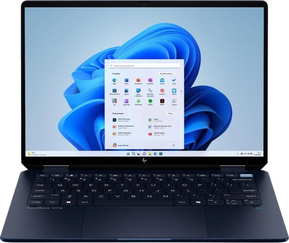 Ноутбук HP OmniBook Ultra Flip x360 14-fh0099nw Ultra 9-288V/32GB/1TB/W11 Oled Blue (B2MF6EA)