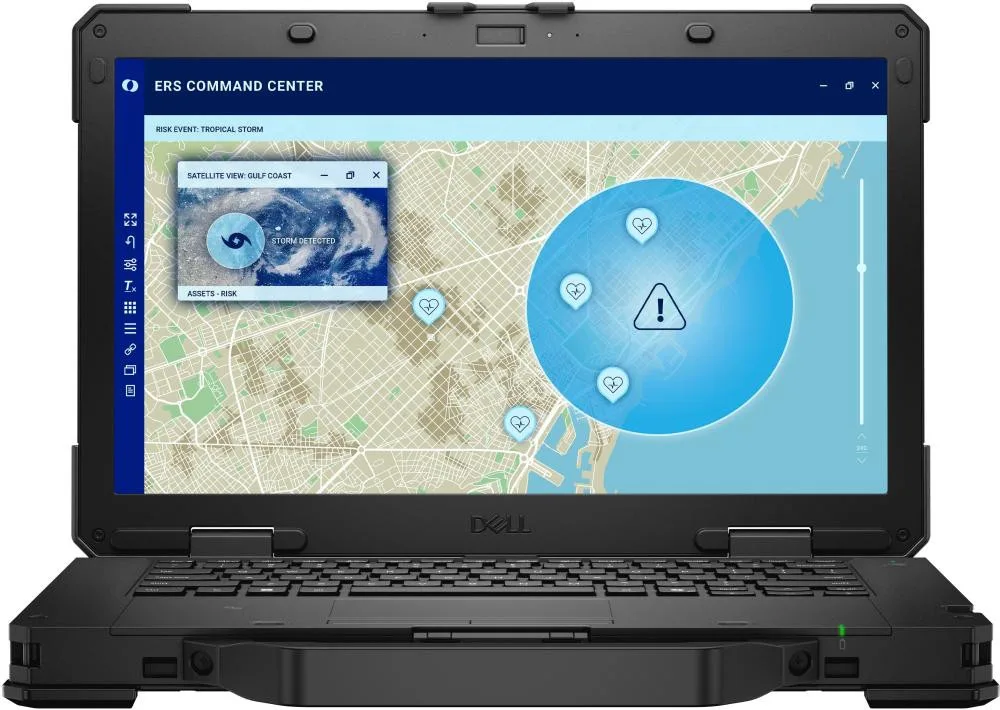 Ноутбук Dell Pro Rugged Touch 14" (Intel Core Ultra 5/32GB/1TB/Intel Arc) (DPR14TU516512WP) (Standard)