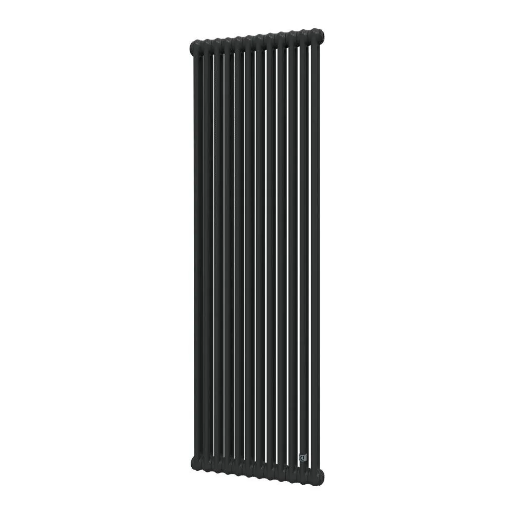 Delonghi Multicolumn H=1800 2-10 (секцій) конф.D (нижнє 1/2") Δt50=1277 W RAL90005MATT (0Q10218001000D0RAL9005M)