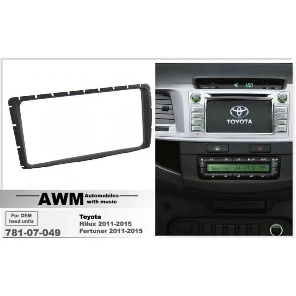 Переходная рамка AWM Toyota Hilux, Fortuner (781-07-049)
