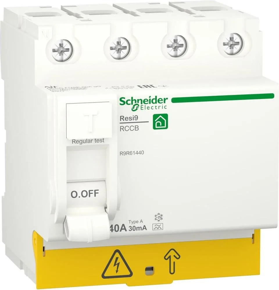 Schneider Electric RESI9 4P 40A 30mA А (R9R61440)