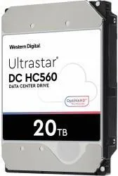 Жорсткий диск Western Digital Ultrastar DC HC560 20TB (WUH722020ALE6L4 / 0F38755)