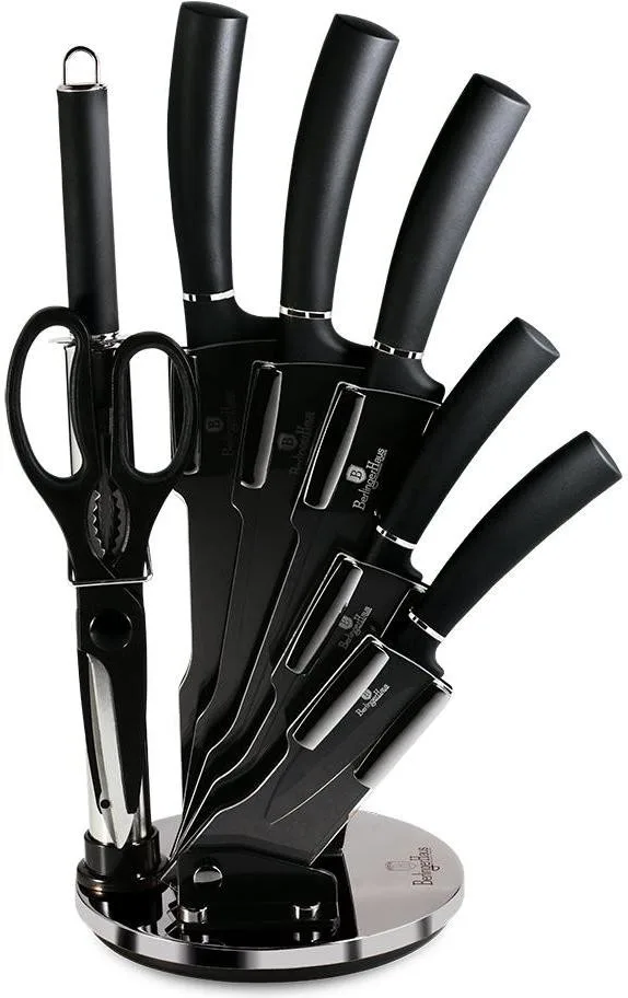 Набір ножів з 8 предметів Berlinger Haus Metallic Line Carbon Pro Edition (BH-2685)