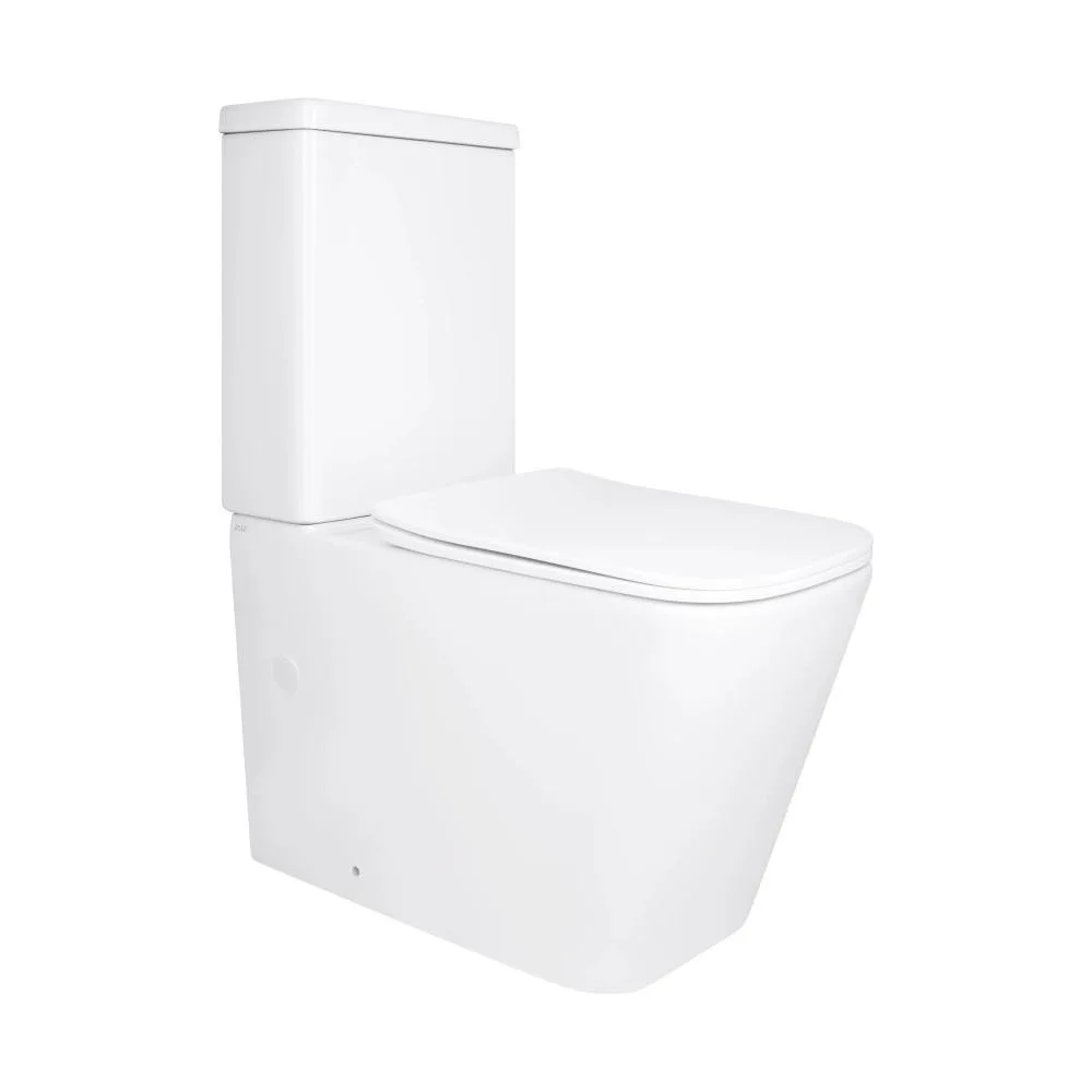 Q-Tap Stenava Rimless з сидінням Soft-close White (QT27228303W)