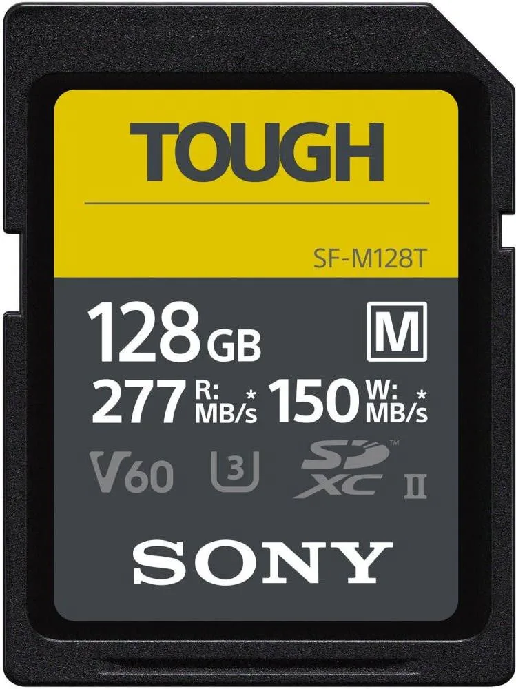 SDXC Sony 128 GB SDXC UHS-II U3 V60 TOUGH SFM128T.SYM