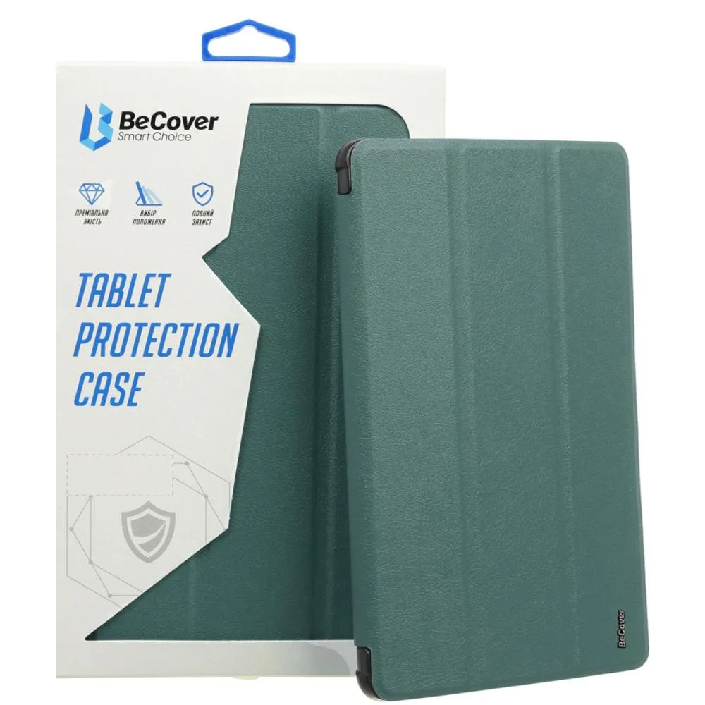 Чохол BeCover TPU Edge з кріпленням Apple Pencil для Apple iPad Air 11 M2 2024 Dark Green (711433)
