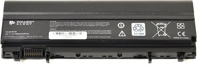 Акумулятори PowerPlant для ноутбуків DELL Latitude E5440 (DL5540LP, N5YH9) 11.1V 7800mAh
