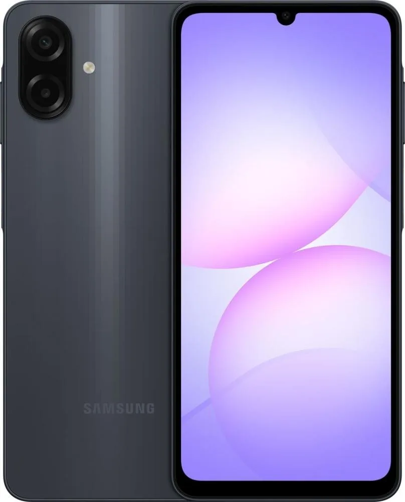 Смартфон Samsung Galaxy A07 4/64GB Black (SM-A075FZKD)