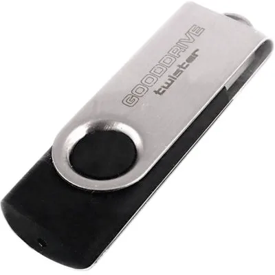 USB флеш накопичувач Goodram 16GB Twister Black USB 2.0 (UTS2-0160K0R11)