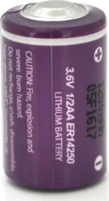 Батарейка 1/2AA ER14250 3.6V 1200mah, Lithium, OEM PkCell (ER14250 / 20419)