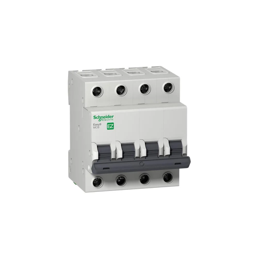 Schneider Electric Easy9, 4P, 50A, C (EZ9F34450)
