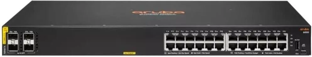Комутатор керований рівня 3 HP CX 6000-24GPOE-4SFP (R8N87A)