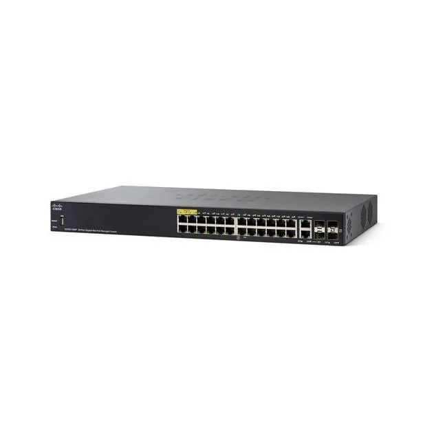 Комутатор Cisco SG350-28MP 28-port Gigabit POE Managed Switch (SG350-28MP-K9-EU)