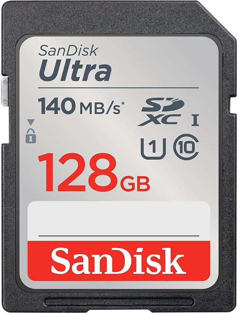 Карта памяти SanDisk 128 GB SDXC UHS-I U1 Ultra (SDSDUNB-128G-GN6IN) (UA)