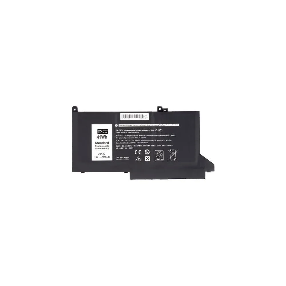Акумулятор PowerPlant для ноутбуків DELL Latitude 7280 (DJ1J0) 11.4V 3600mAh (NB441488)