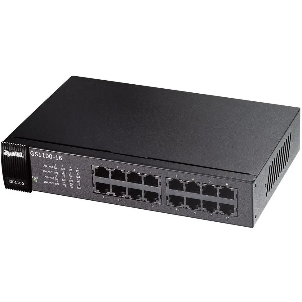 Комутатор ZYXEL GS1100-16 (GS1100-16-EU0103F)