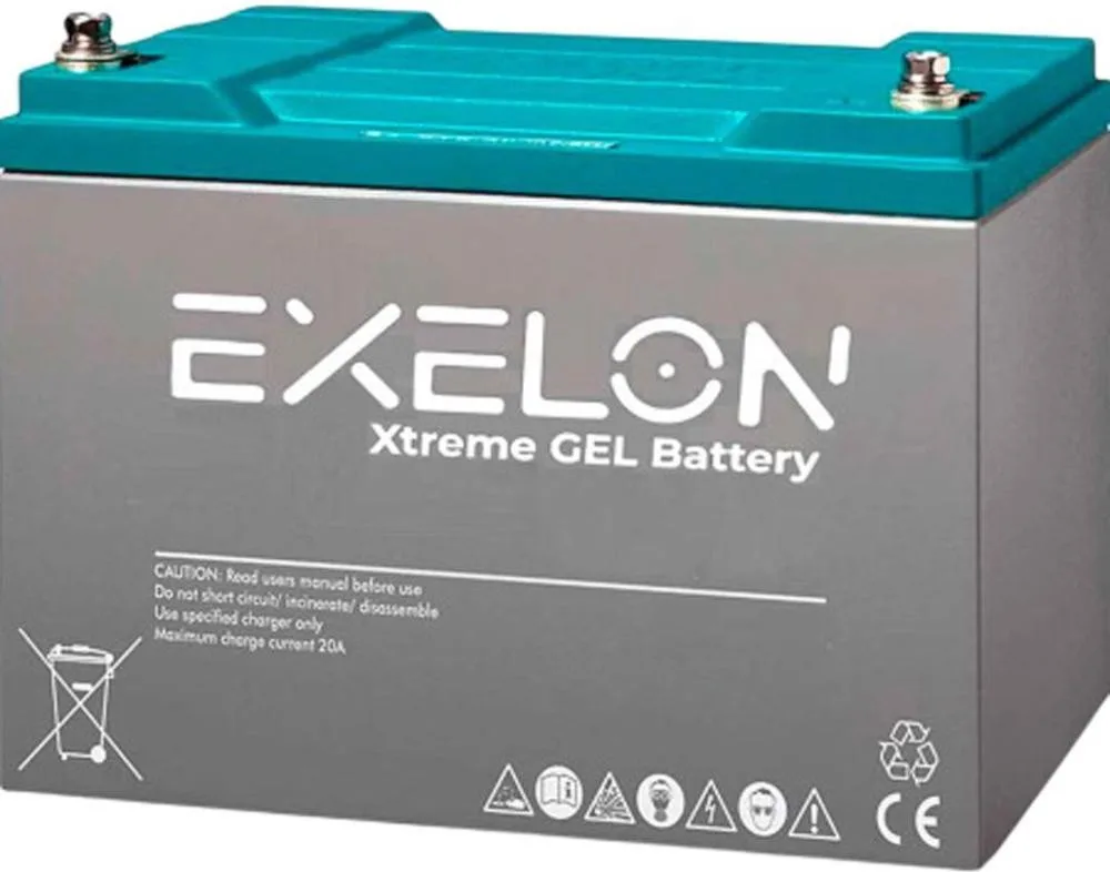 Exelon EXG100-12 100-12 GEL 12V 100 Ah