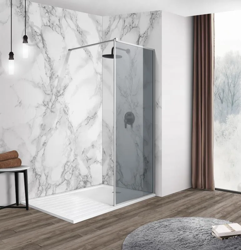 Душова стінка IMPRESE WALK-IN 100x200 s09110004MV, скло матове