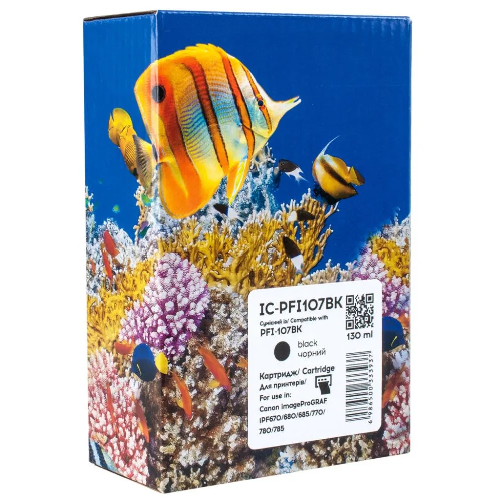 Картридж NEWTONE для Canon imagePROGRAF iPF670/770 Black (NT.PFI-107BK)
